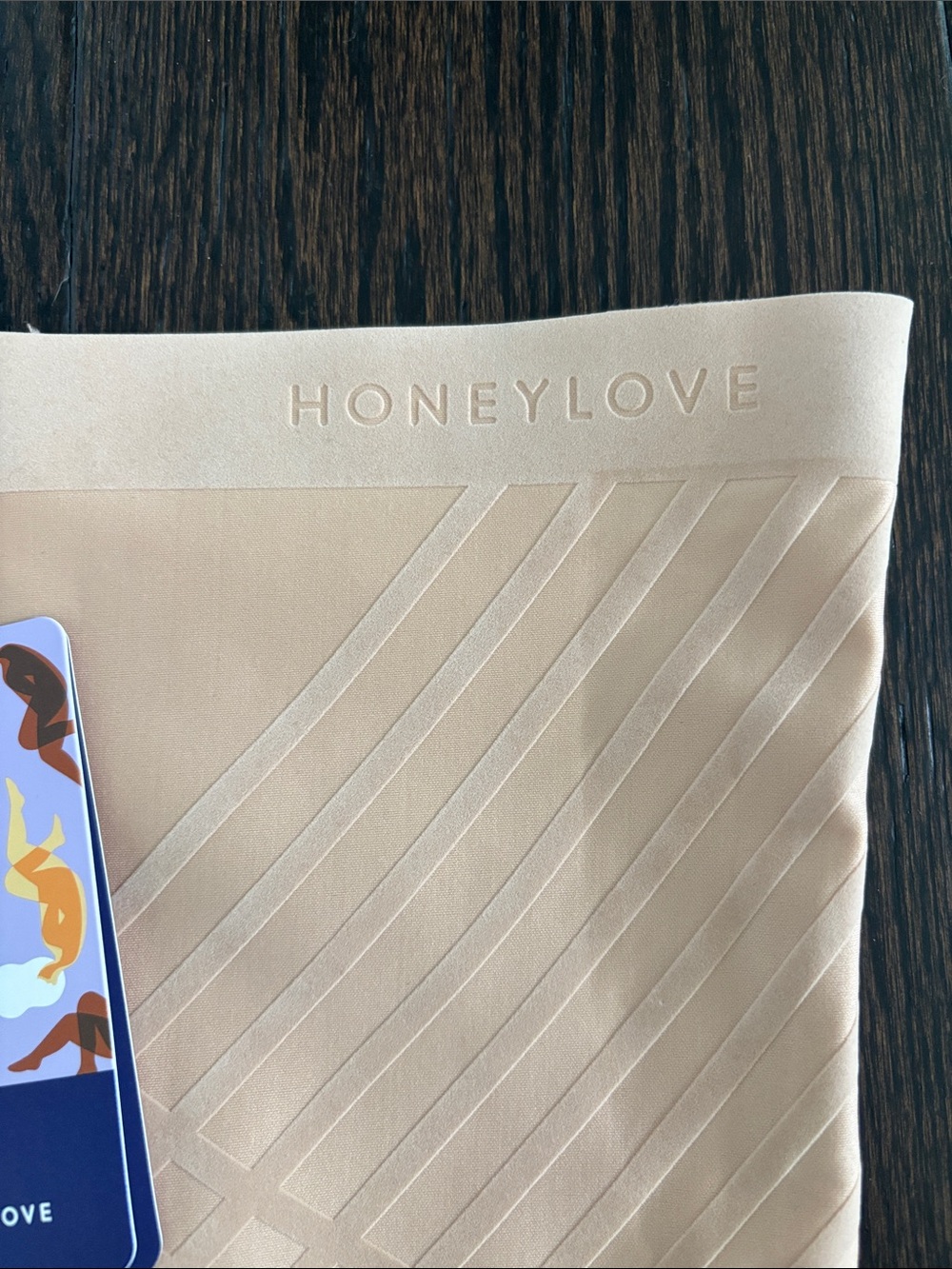 Honeylove Sculpting High-Waist Shaping Shorts in Beige - Picture 2 of 7